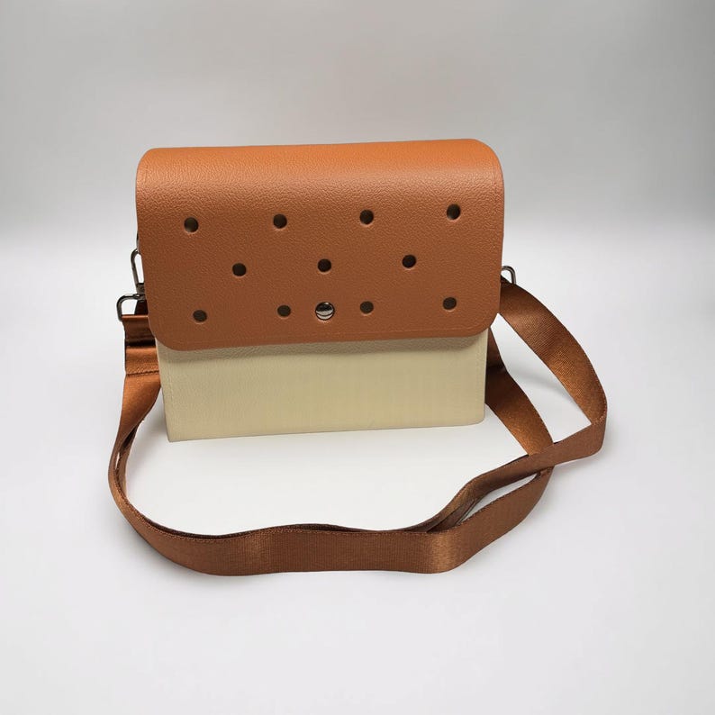 Messenger Bag for Men and women with 5 FREE Jibitz!