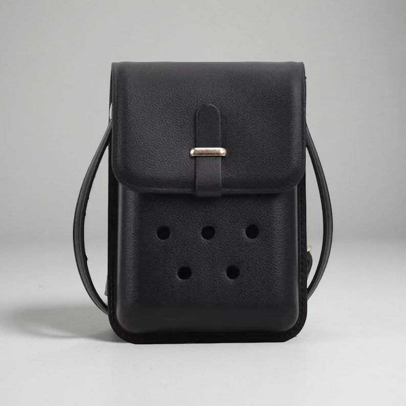 Crossbody Mini Bag with Charm Insert with 3 FREE Jibitz!