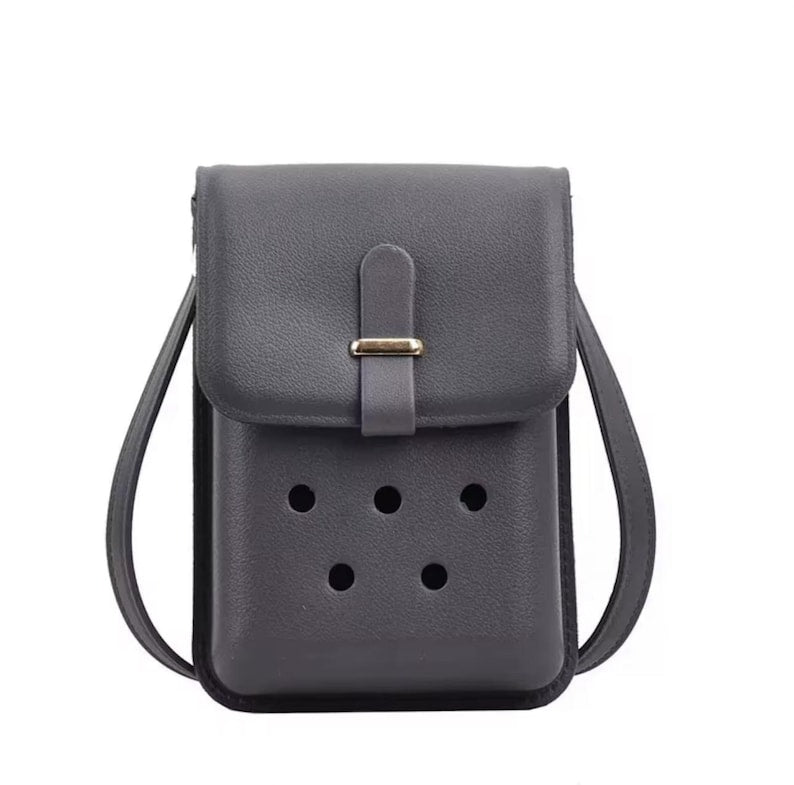 Crossbody Mini Bag with Charm Insert with 3 FREE Jibitz!