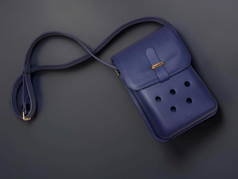 Crossbody Mini Bag with Charm Insert with 3 FREE Jibitz!