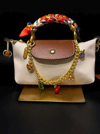 Mini Dumpling bag with Chain and Twilly