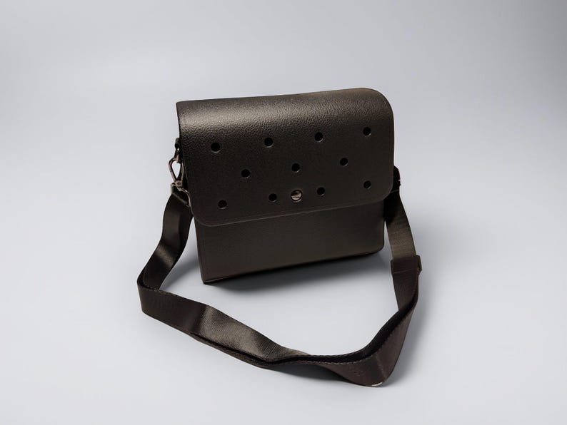 Messenger Bag for Men and women with 5 FREE Jibitz!